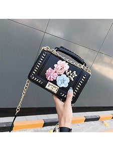 Lucy 3D Embroidered Bag- 3 Colors - Top Glam Shop