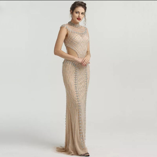 Adelaide Beaded Gown - Top Glam Shop