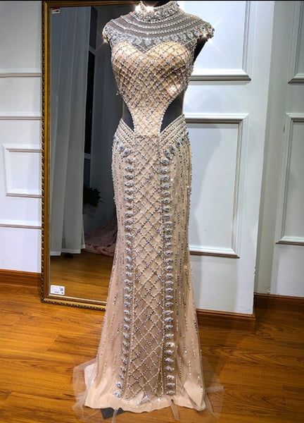 Adelaide Beaded Gown - Top Glam Shop