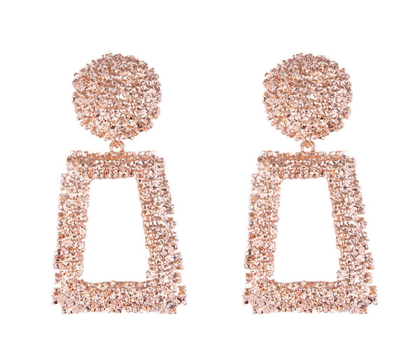 Cleopatra Statement Drop Earrings- 6 Colors - Top Glam Shop