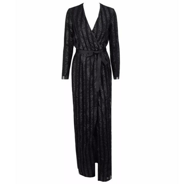 Dream Sequin Dress- Black - Top Glam Shop