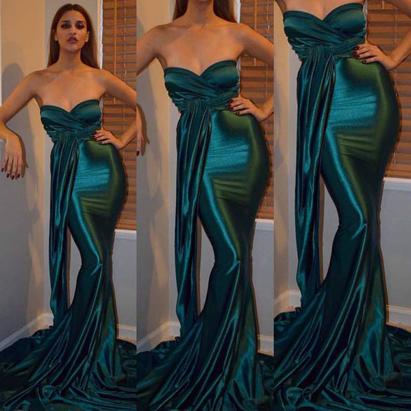 Iris Multiway Gown- Emerald - Top Glam Shop