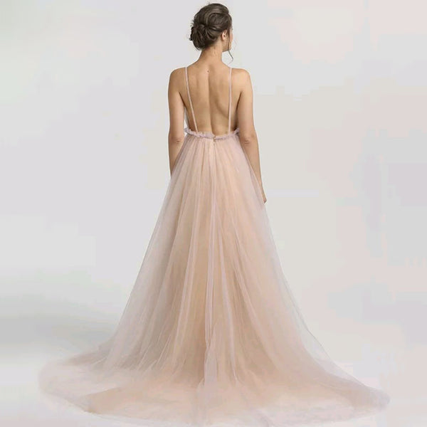 Esmeralda Floral Tulle Gown - Top Glam Shop