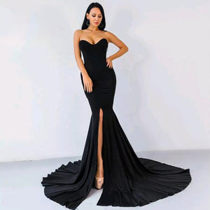 Rose Gown- Black - Top Glam Shop