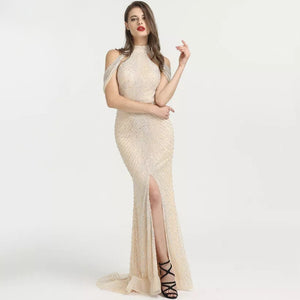 Yasmine Beaded Gown - Top Glam Shop