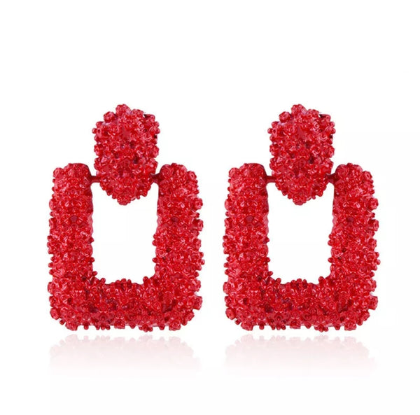 Ziara Statement Earrings- 5 colors - Top Glam Shop